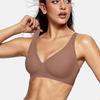 Women's Deep, Bra No Steel Rim Comfortable Soft Support No Steel Rim Gather Bra