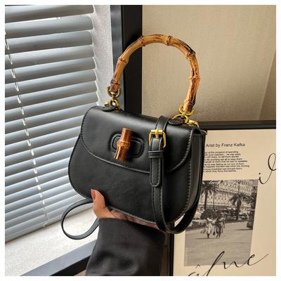 Sac à main de créateur avec poignée en bambou pour femme, sac à bandoulière de luxe de créateur pour femme, sac à bandoulière de haute qualité