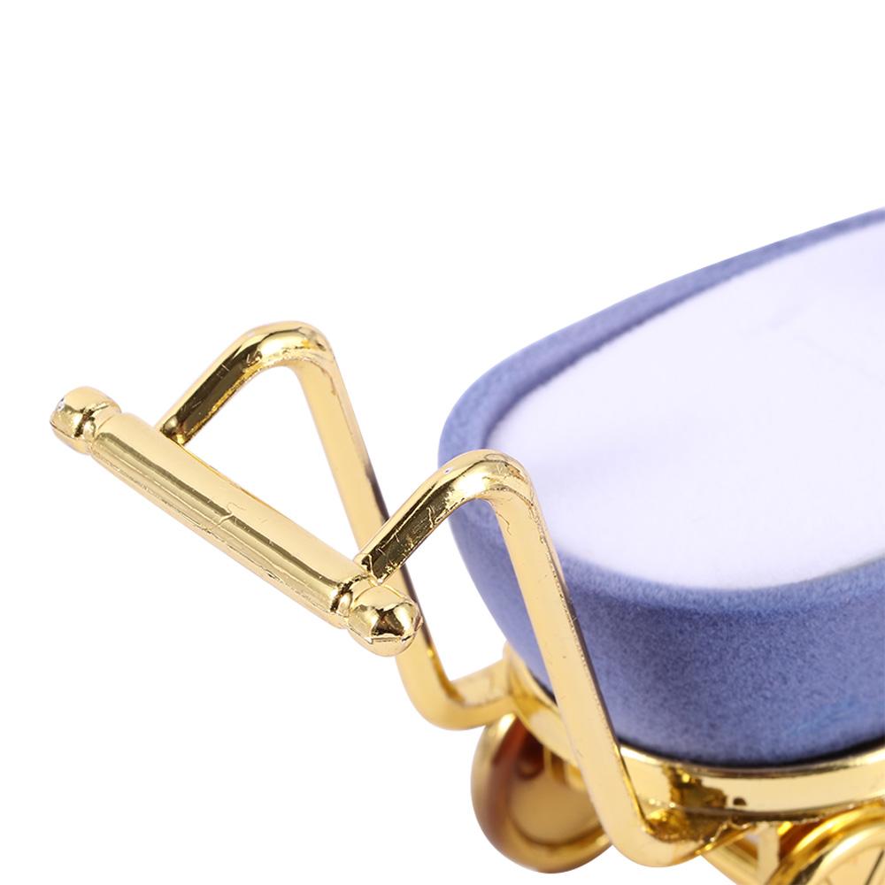 New Necklaces Box Fashion Storage Case Velvet Stroller Ring Box Jewelry Display Holder Gift Case