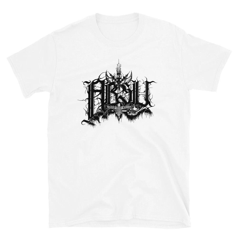 ABSU - LOGO - 1994 (WHITE PRINT) Apsu, Mayhem, Darkthrone, Bathory, Slayer