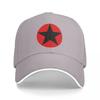 A Black In Red Star Baseball Cap men's big size hat Hat Man Luxury Kids Hat sun caps Hats For Women Men's