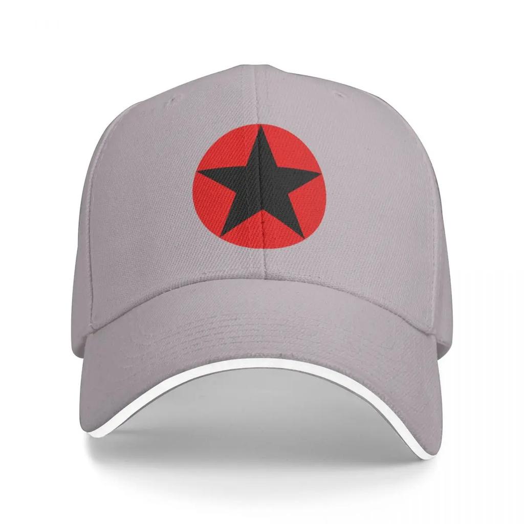 A Black In Red Star Baseball Cap men's big size hat Hat Man Luxury Kids Hat sun caps Hats For Women Men's