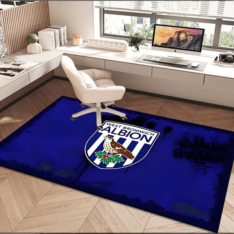 1PC rug Bromwich Albion  Carpet, Chair Rug,Area Rug for Office Bedroom living rooms bedroom, Doormat decor Christmas fan gifts