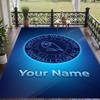 Custom Text Printed Rug Sheffield Wednesday FC Non Slip Floor Carpet For Home Room Decor