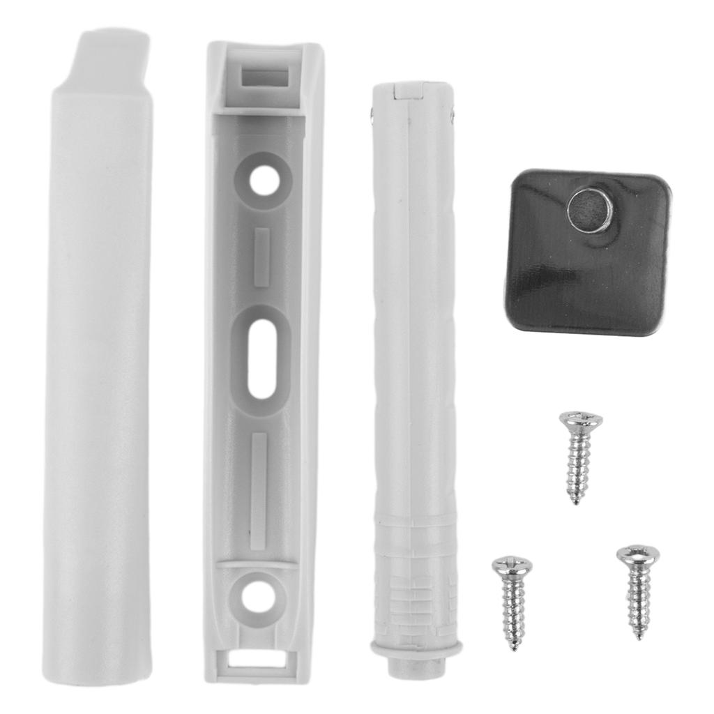 1X Invisible Cabinet  Catches Magnetic Push To Open Cupboard Drawer Door  Catch Magnetic Tip Latch Touch Release DIY Buffer Pull