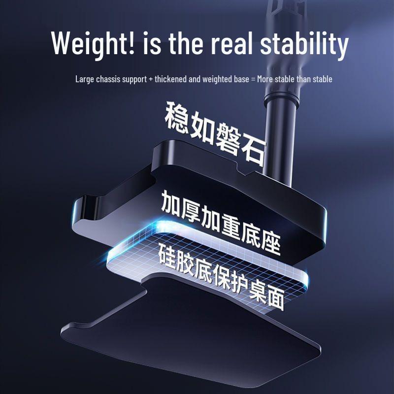 Universal Adjustable Desktop Phone Holder for Streaming, Classes, Photos, and Drama Watching