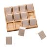 12pcs Earring Card Holder with Tray for Jewelry Accessory Display
