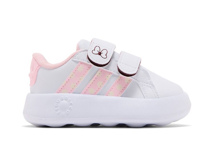 adidas Grand Court Disney Minnie Mouse Cloud White Clear Pink Chalk Wh