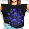 Wild Flowers Botanical Design T-Shirt | Modern Floral Art Tee