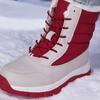 Women's High-top Cotton Shoes Boots Large-size Outdoor Anti-slip Waterproof Women's Snow Boots Winter Shoes for Women