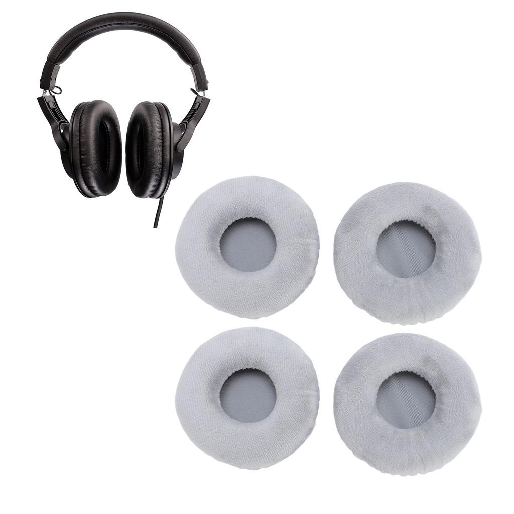 4PCS Replacement Rpads and Foam Hdphone R Pads for 100 ATH-WS70 ATH-WS99 ATH-WS77 MDR-V55 MDR-V500DJ