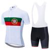 Portugal Meeskond VALGE EFAPEL Jalgrattasärk BIKE Lühikesed Püksid Komplekt Mehed Naised Suvine Hingav Ropa Ciclismo MTB Jalgrattariided
