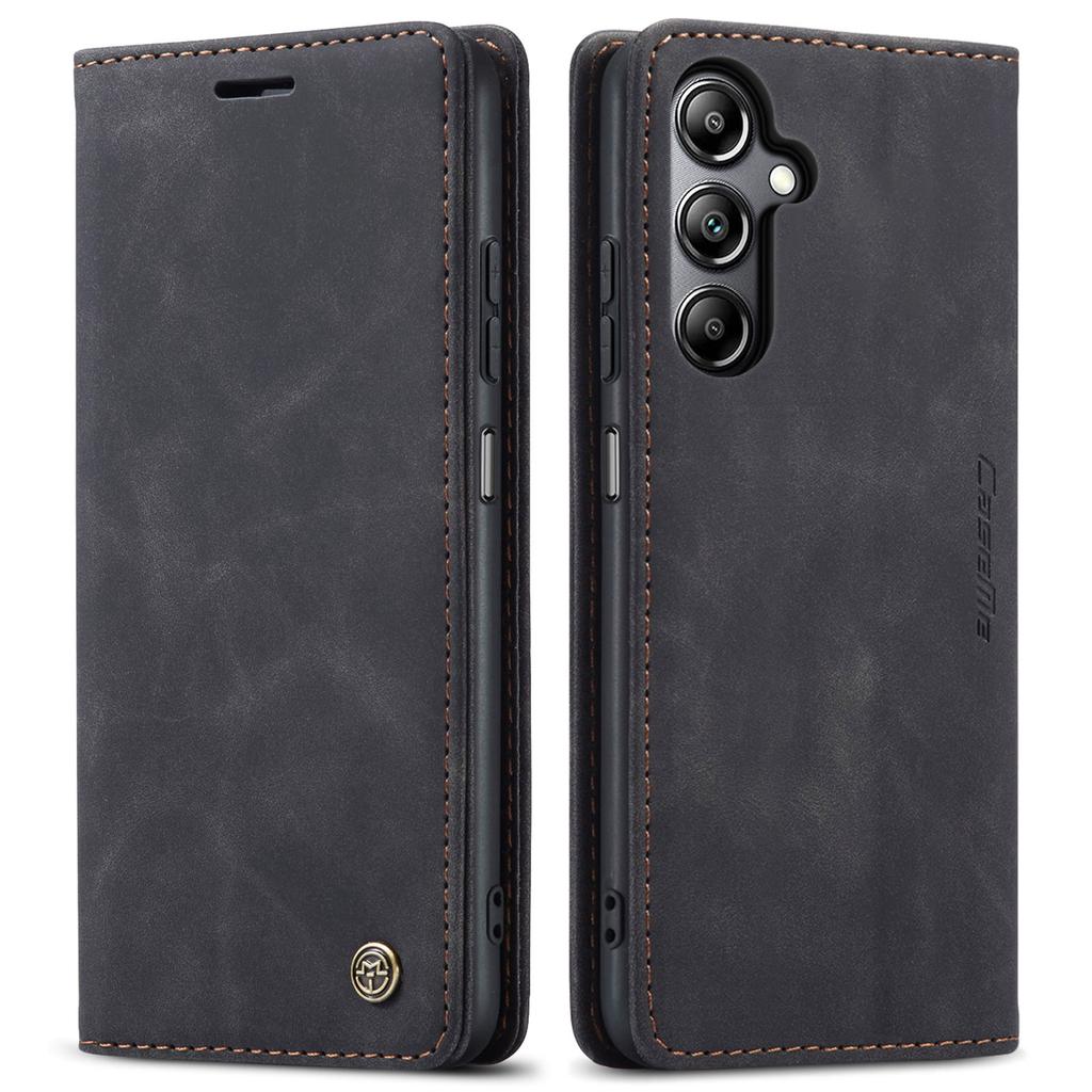 Flip Wallet Case for Samsung Galaxy A55 5G A35 5G A25 5G A05S (2026), Leather Magnetic Folio Cover with Card Holder