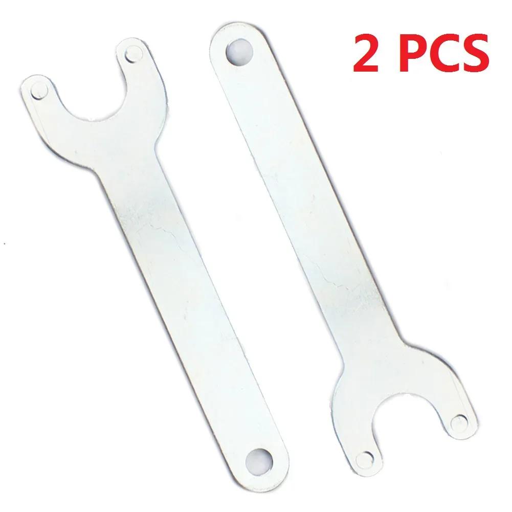 2pcs Angle Grinder Wrench Cemented Carbide For Dismantling Angle Grinder Marble Machine Polishing Power Hand Tool Accessories