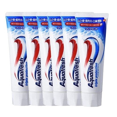 

Aquafresh Clear Mint 140g x 6 pack