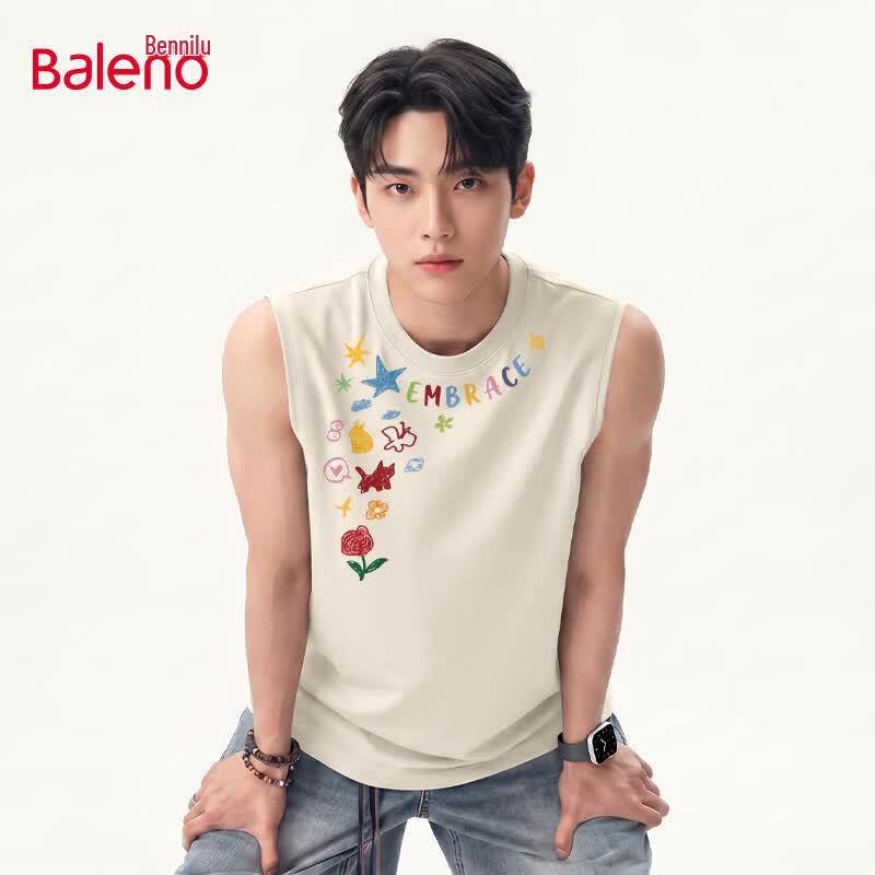Baleno Men s Sleeveless JPB Graffiti T-Shirt L