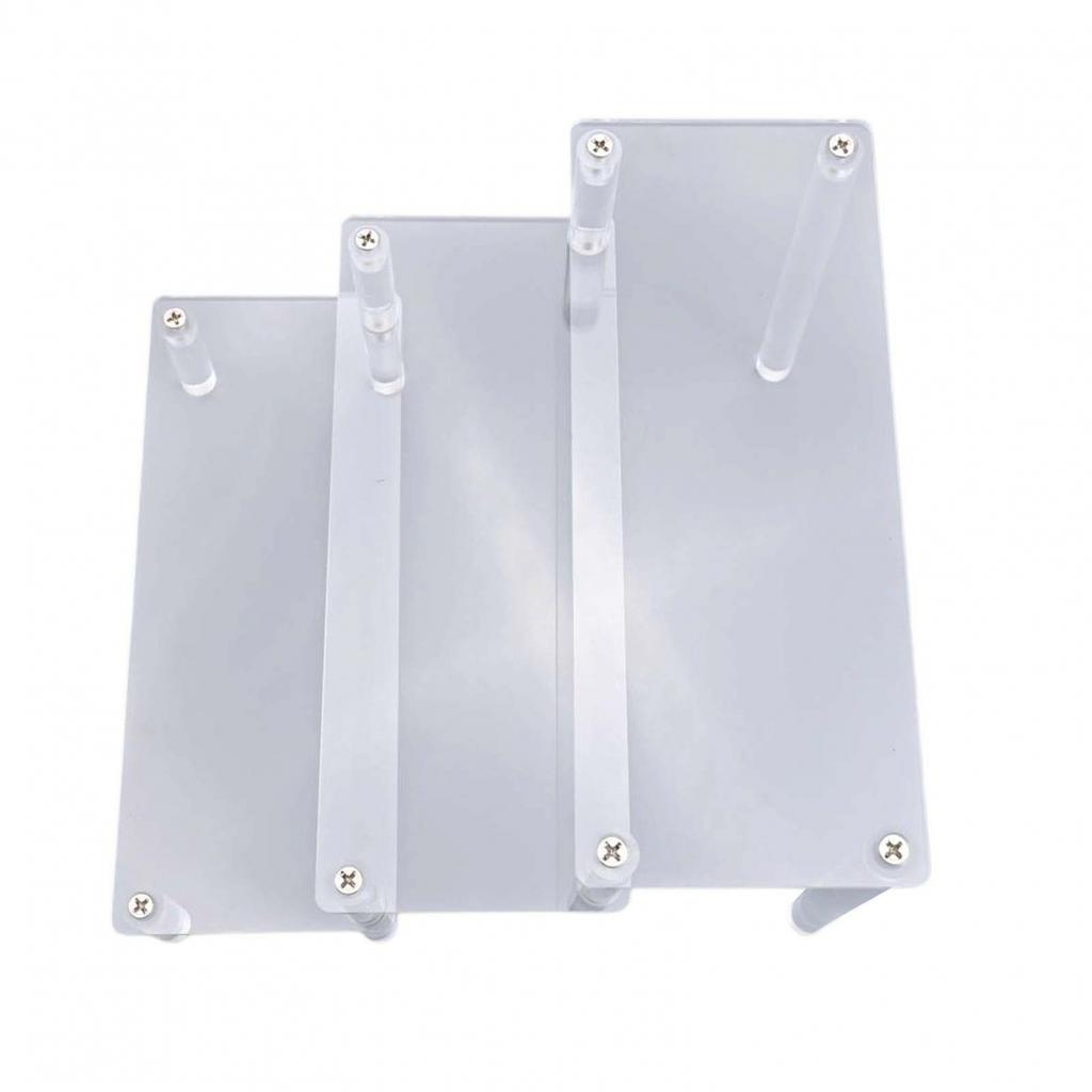 Desktop Storage Acrylic Display Stand Transparent Storage Rack Detachable Design