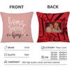 Raye Album Cushion Cover Household Decoration Linen Sofa Cushion Cover: Skin-Friendly & Breathable with Invisible Zipper