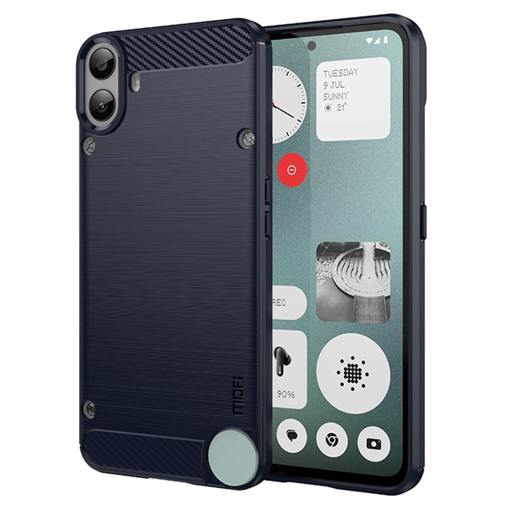 MOFI JK TPU Series-1 For Nothing CMF Phone 1 TPU Case Carbon Fiber Texture Phone Cover