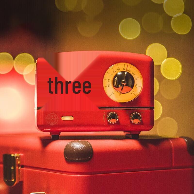 Elvis Little Prince OTR Retro Portable Bluetooth Speaker with Radio