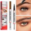Hellokiss Dual-ended Liquid Eyebrow Pencil With Setting Gel For Perfect Brows