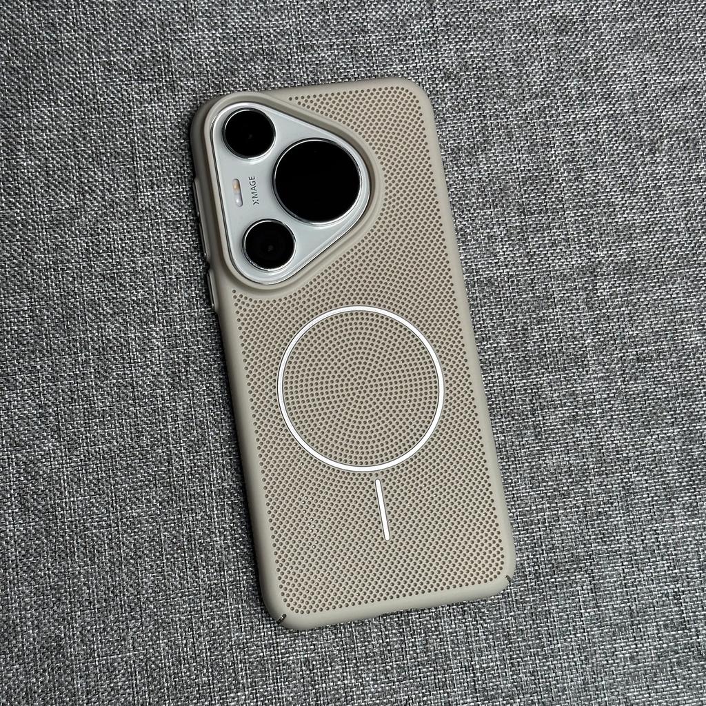 Applicable to Huawei pura11pro mobile phone case magnetic suction pura11pro + breathable heat dissipation 11ultra ultra thin matte