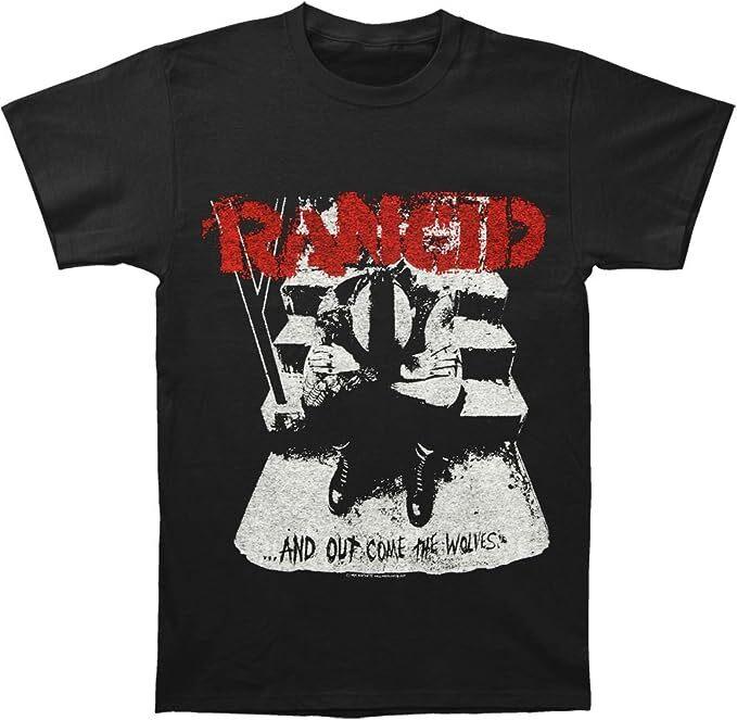 Rancid T-shirt And Out Come the Wolves Album - Licensed - New - Punk Band Tees Unisex T-Shirt
