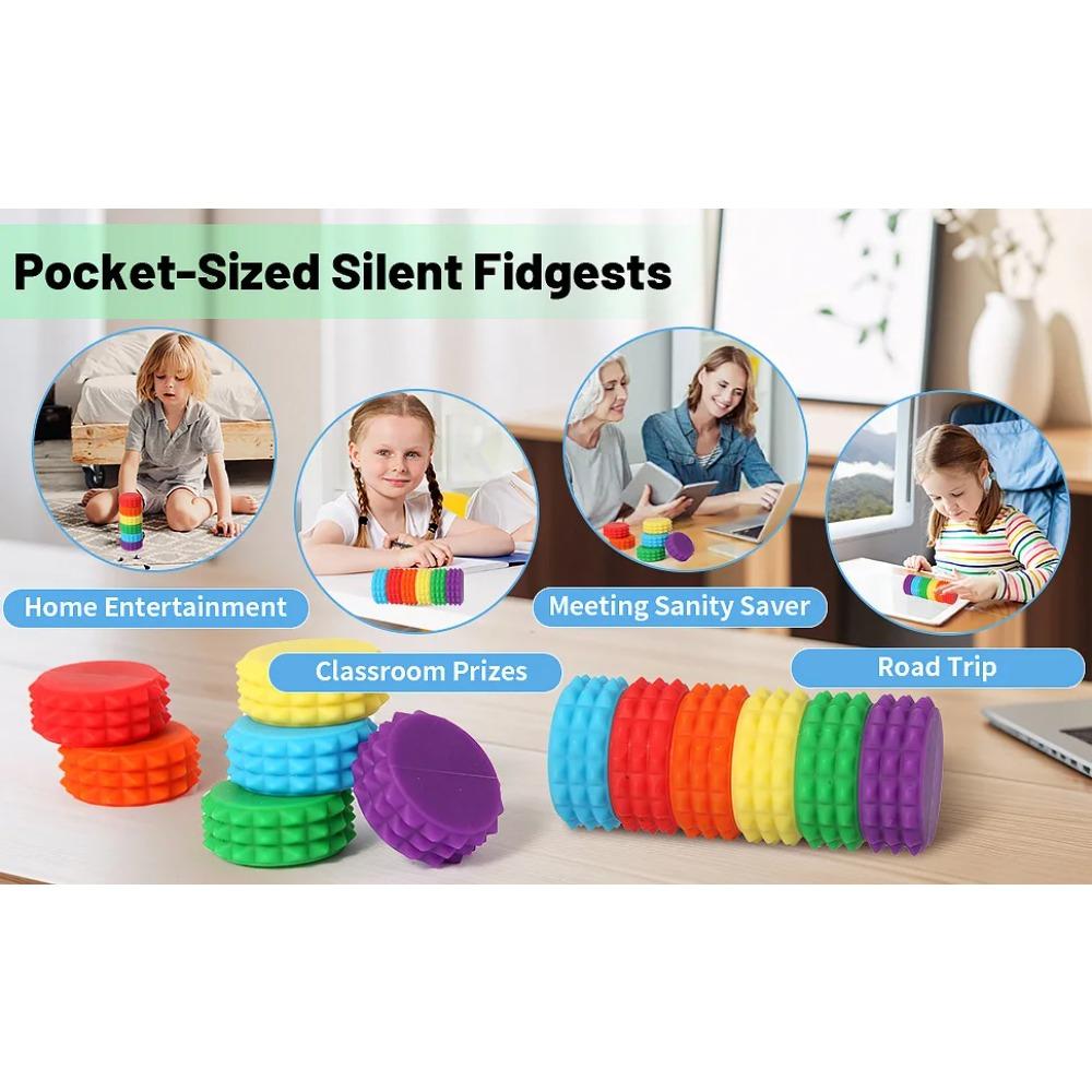 Fidget Silicone Sensory Magnetic Ball Relieve Stress Reducing Toys Antistress Things Adults for Children Anti Anxiety Novelties