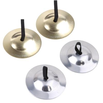 1 Paire Durable Danse du Ventre Cymbales à Doigts en Laiton Accessoires d'Équipement Musical de Danse Instrument de Musique à Percussion
