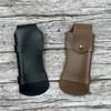Horizontal Carry Cutter Pouch Belt Leather Folding Cutter Snap Case Holsters