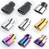 Universal Stainless Steel Tailpipe Muffler Tip Decoration