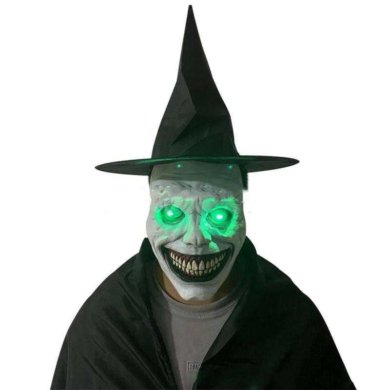 Halloween Horror Mask Exorcist Smile Cosplay Decoration Props Free Size