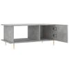  Coffee Table, Concrete Grey, 90x50x40 Cm