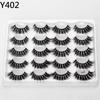 Lashie - Falsche Wimpern (10 Paare) (Verschiedene Designs)
