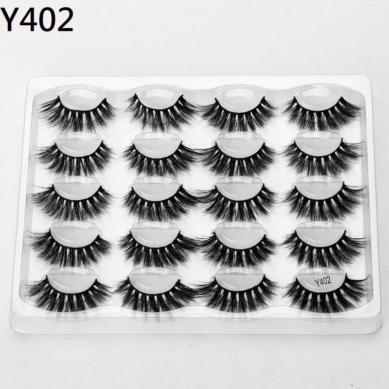Lashie - Falsche Wimpern (10 Paare) (Verschiedene Designs)
