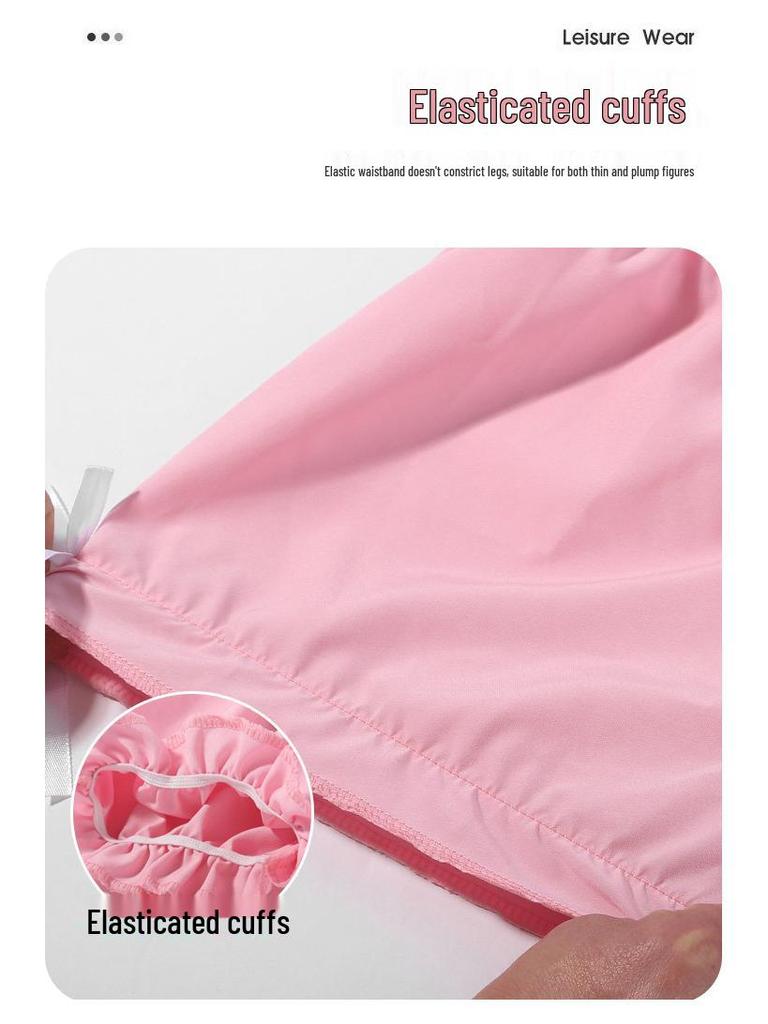 Girls' Summer Anti-Exposure Safety Shorts: Cute Baby Bloomers Base Layer
