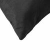 Sofa Cushions 4 pcs Black 40x40 cm Fabric