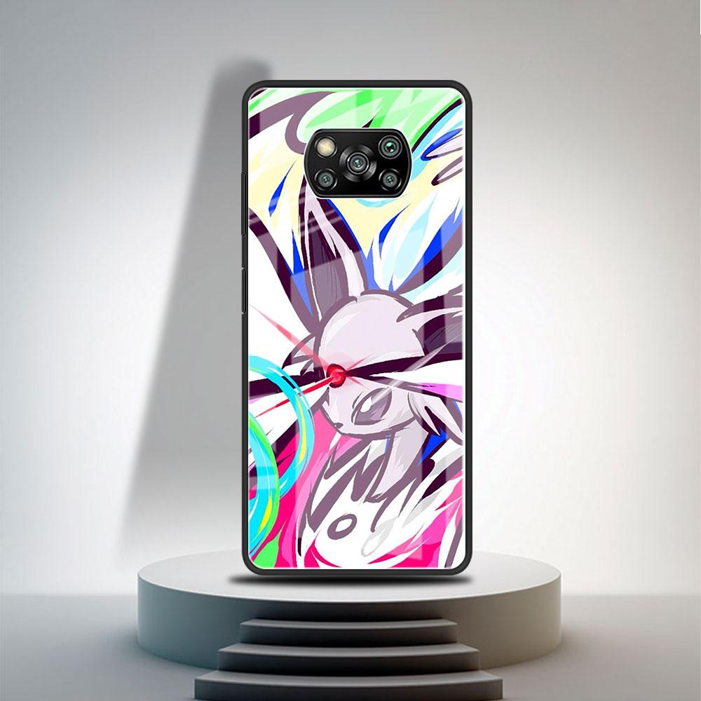 

Стеклянный чехол для Xiaomi Poco X3 NFC 11 Lite 11T F3 M3 для Redmi Note 11 10 9 8 Pro 10S 9S 9A 9C, чехол для телефона с рисунком аниме Покемон Redmi Note 9S