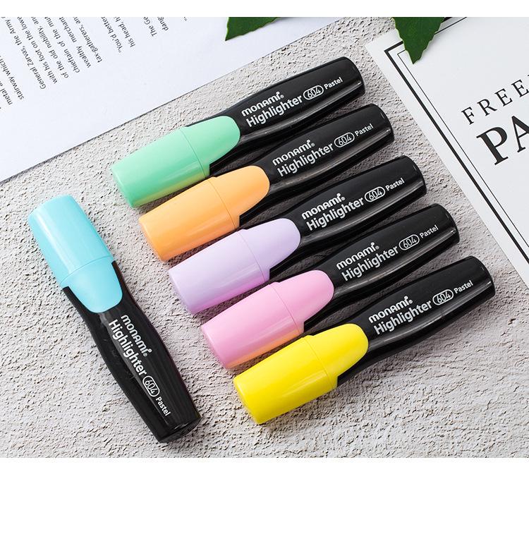 4/6pcs Mini Pretty Waist Color Highlighter Pen Set Adding Super Pastel Marker Liner School Supplies