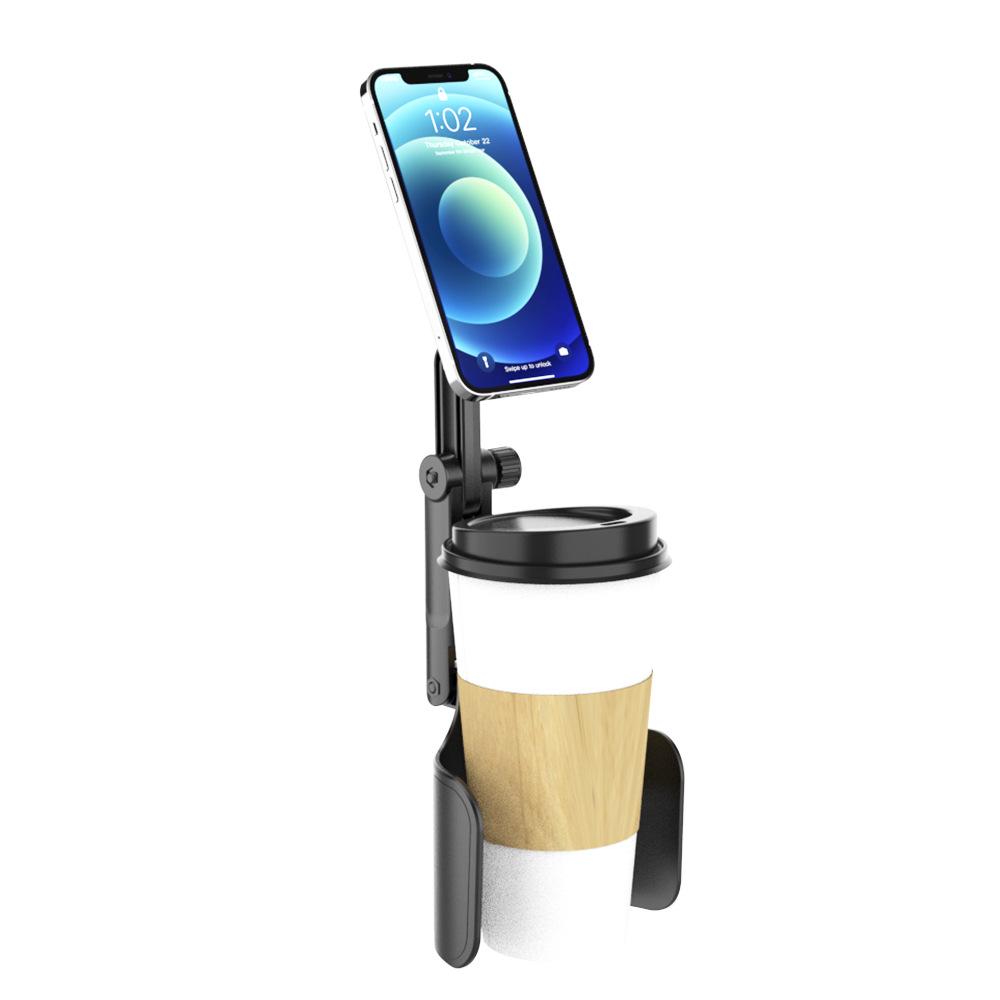 Universal Adjustable Car Cup Holder for Phones & Tablets