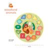 Orange Tree Toys Forest Animal Sorting Clock (Ages 2 and Up) TYORA13142