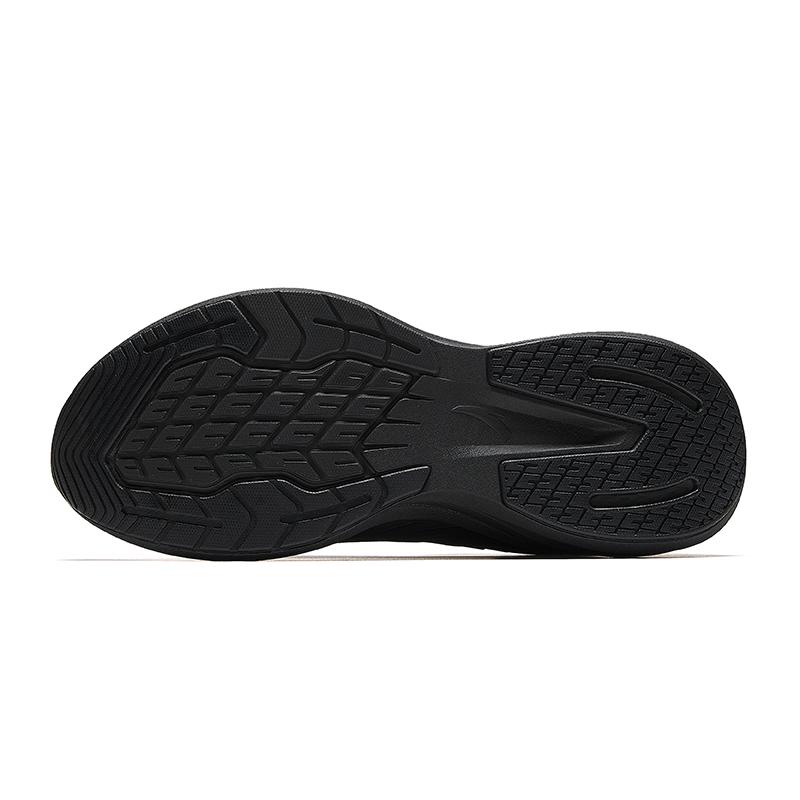 Anta Ling Feng Yun Ji Outdoor Sports Fashion Support Rebound Low Top Casual Running Shoes Men Sneaker Basic-Black Castle-Gray 912545501-4