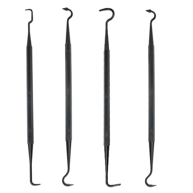 Multipurpose Car Detailing Cleaning Tool Accessories Wire Brushes and 4 Nylon Picks Pick and Brush Set 3 Double-headed Finished