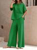 New Women's Casual Suit - Fashionable Two-Piece Set with Stylish Temperament