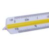  Architectural Scale Ruler, 12" Plastic Architect Scale, Triangular Ruler for  Triangle Drafting Architecture