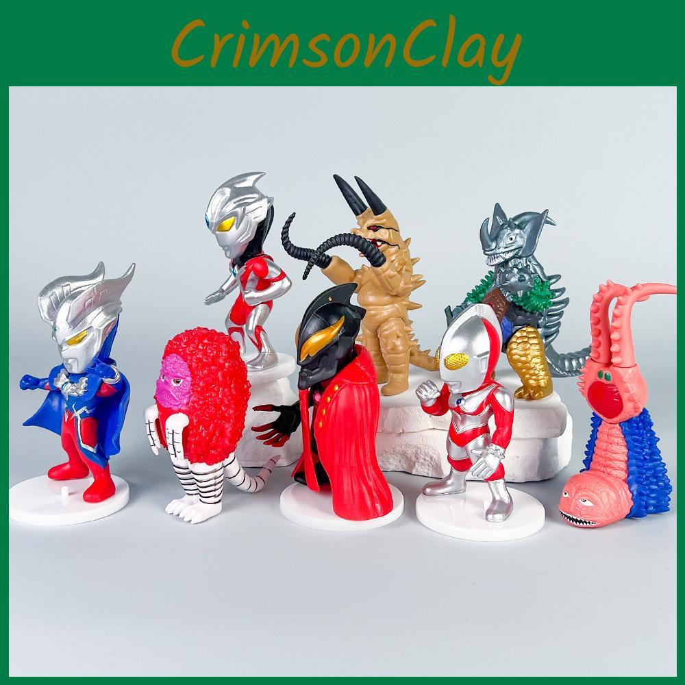 Ultraman Monster And Q Version Pvc Model Ornament For Display And Hobbyists