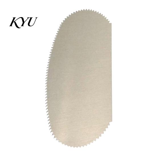 Cake Decorating Comb Stainless Steel Scraper with Multi-faceted Sawtooth, Rectangle/Pentagon/Triangle/Semi-circle Shape Cream Multipurpose Kitchen