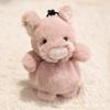 Portachiavi Raccoon Carino Peluche Panda Cervo Tema Animali dello Zoo Regalo per Bambini Animale di Peluche Morbido Sicuro Bomboniera Festa di Compleanno