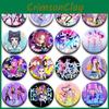 Hunters Kpop Demon Badge Character Pattern Anime Merchandise Fashion Fans Gift
