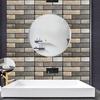 3D Wallpaper Wall Sticker Wall Decor Embossed Brick Simulation Tile Wall Sticker